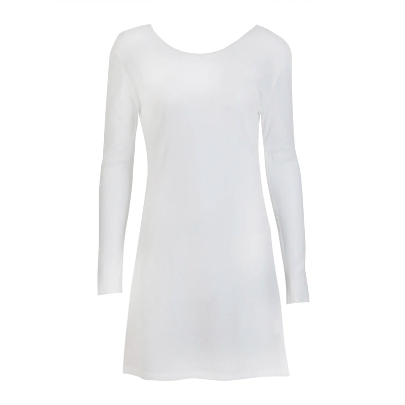 Celestia Backless Cover Dress - vetitus -