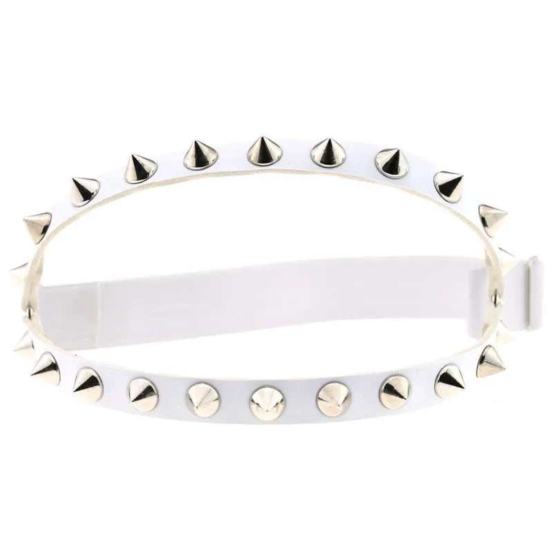 Obsidian Spike Knee Garter - vetitus -