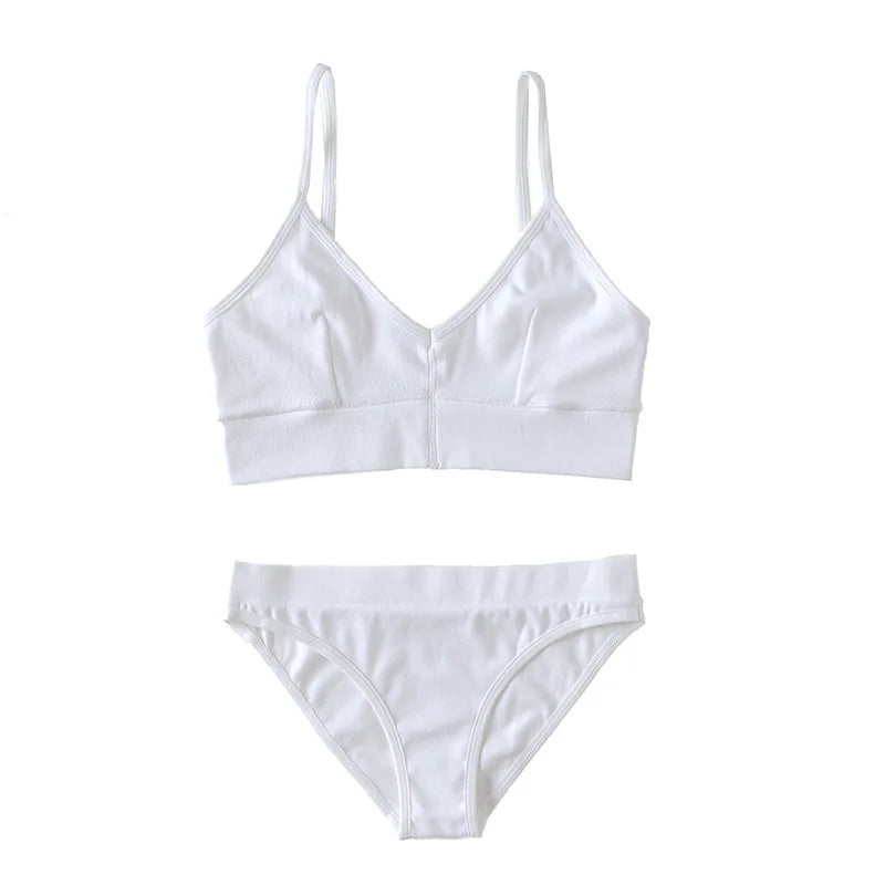 Arden Cotton Bralette Set