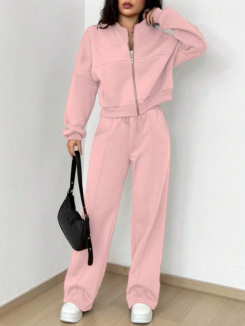 Serana Zip Lounge Set - vetitus -