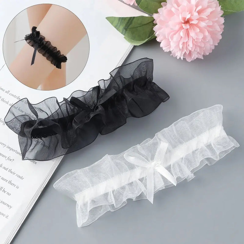 Velour Bow Garter - vetitus -