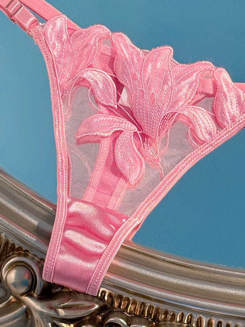 Roselle Embroidered Lace Set - vetitus -