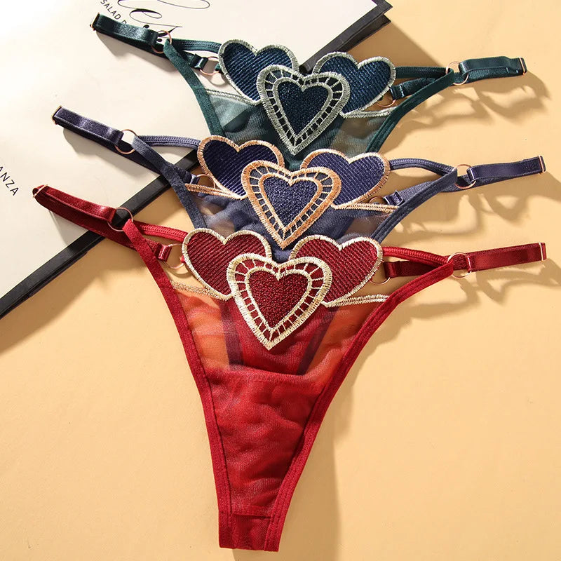 Valina Heart Thong - vetitus -