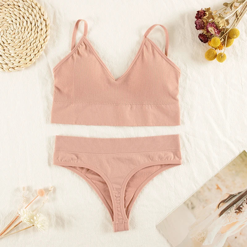 Siena Seamless Bralette Set