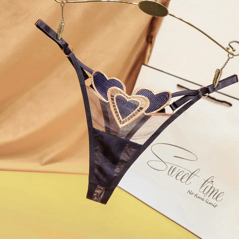 Valina Heart Thong - vetitus -