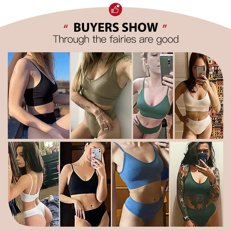 Siena Seamless Bralette Set