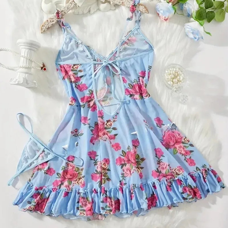 Rosavelle Floral Babydoll - vetitus -
