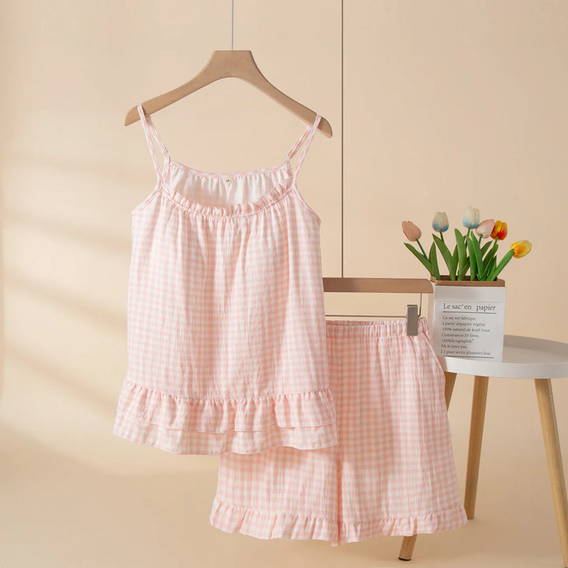 Rosalie Gingham Pyjama Set