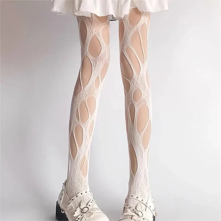 Rogue Lace Tights - vetitus -