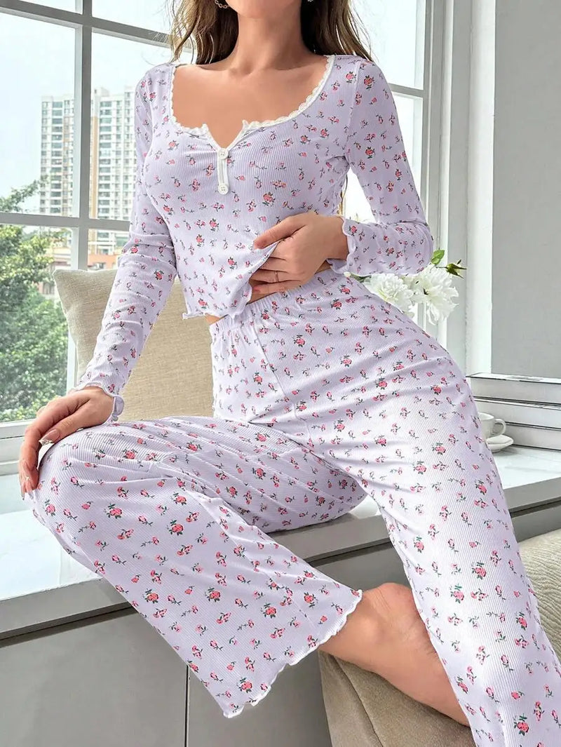 Eloria Floral Lounge Set - vetitus -