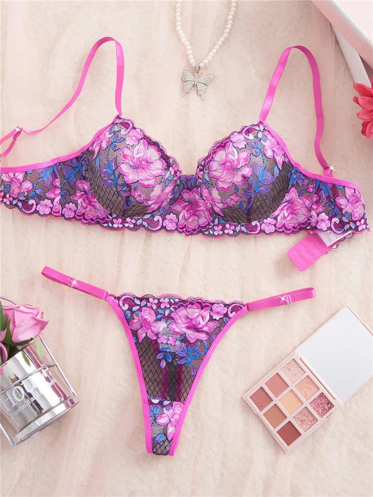 Rosalie Bloom Lingerie Set