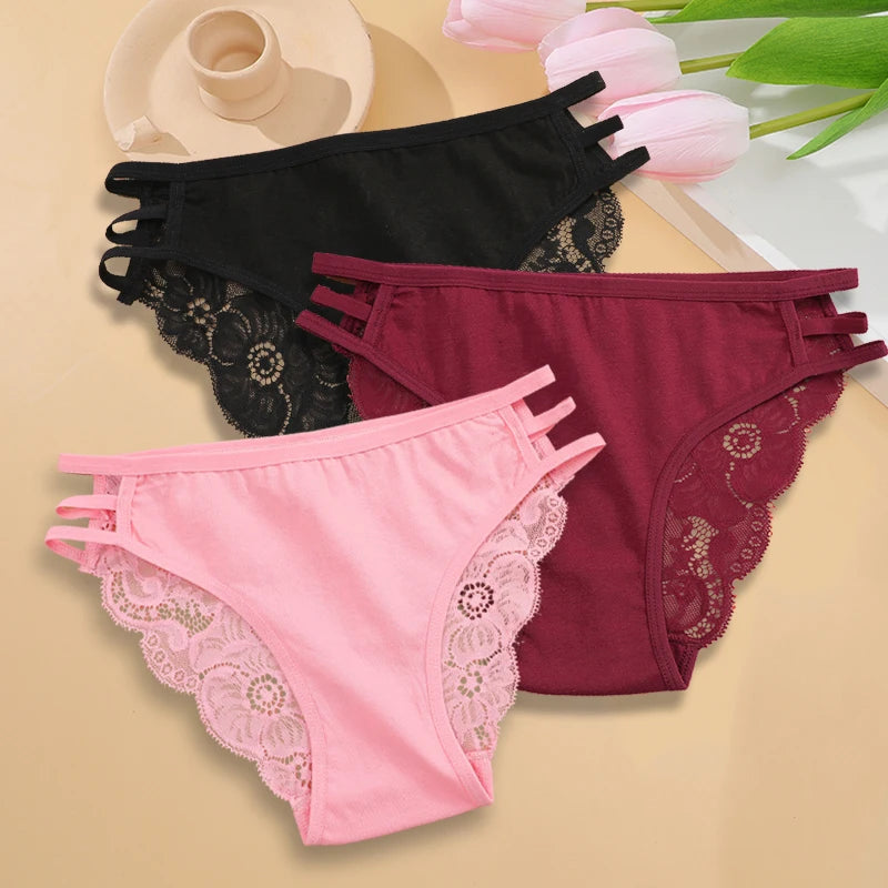Veloria Strap Lace Brazilian - vetitus -