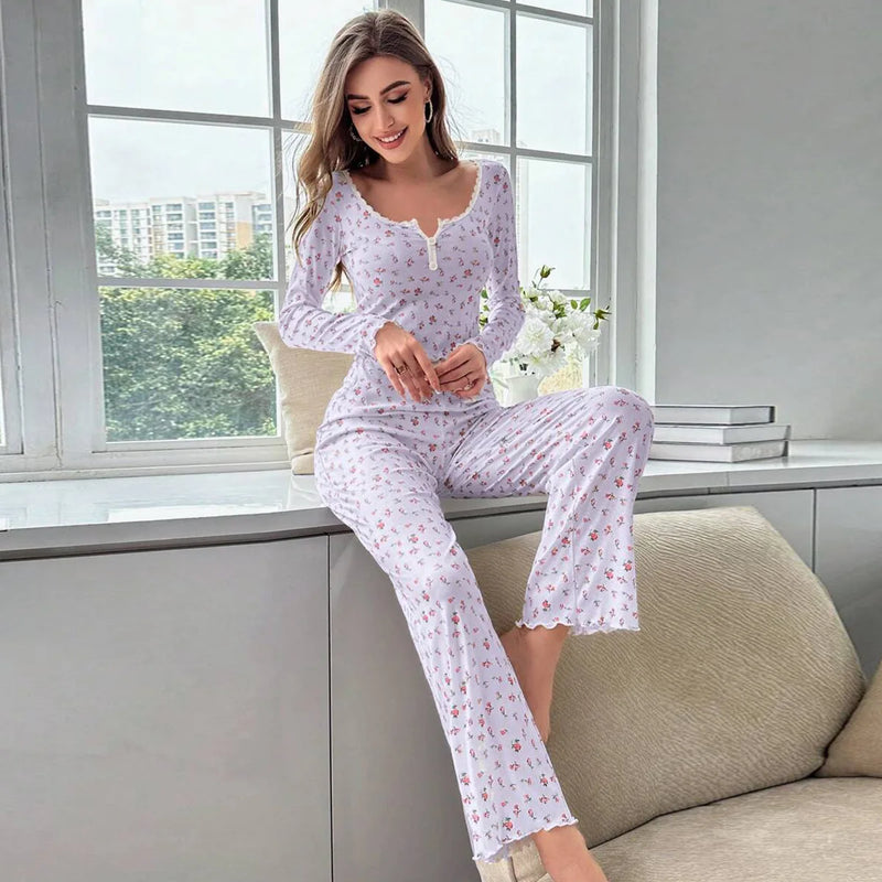 Eloria Floral Lounge Set - vetitus -