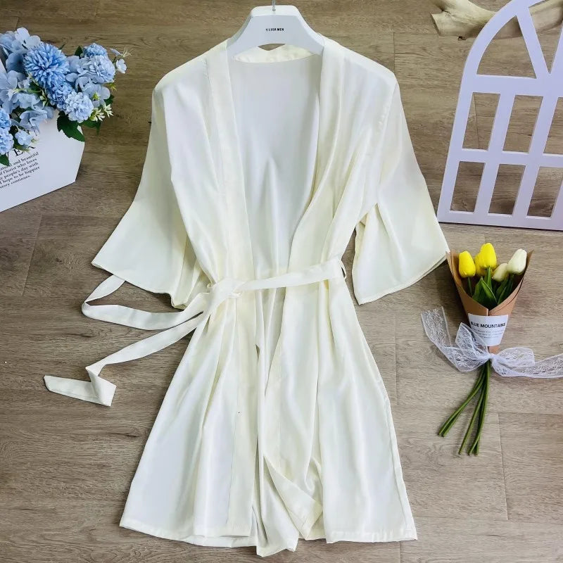 Élan Lace Bridal Robe - vetitus -