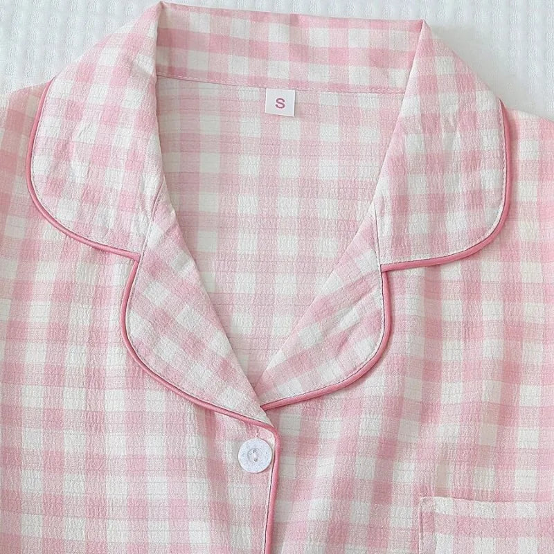 Roselle Gingham Pyjama Set