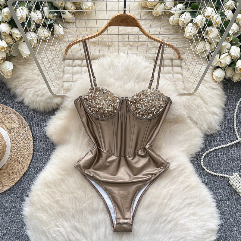 Lumina Sequin Bodysuit