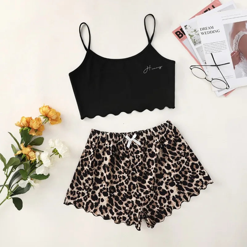 Virella Leopard Lounge Set - vetitus -