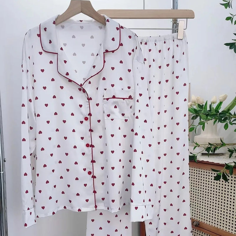 Amora Heart Pyjama Set