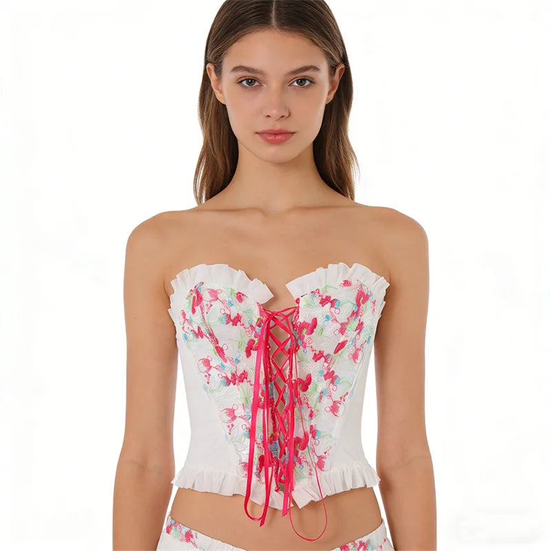 Fleuris Laced Corset