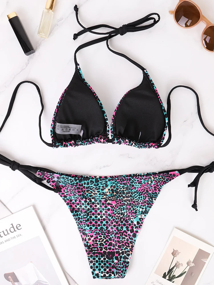 Luna Wild Print Bikini - vetitus -