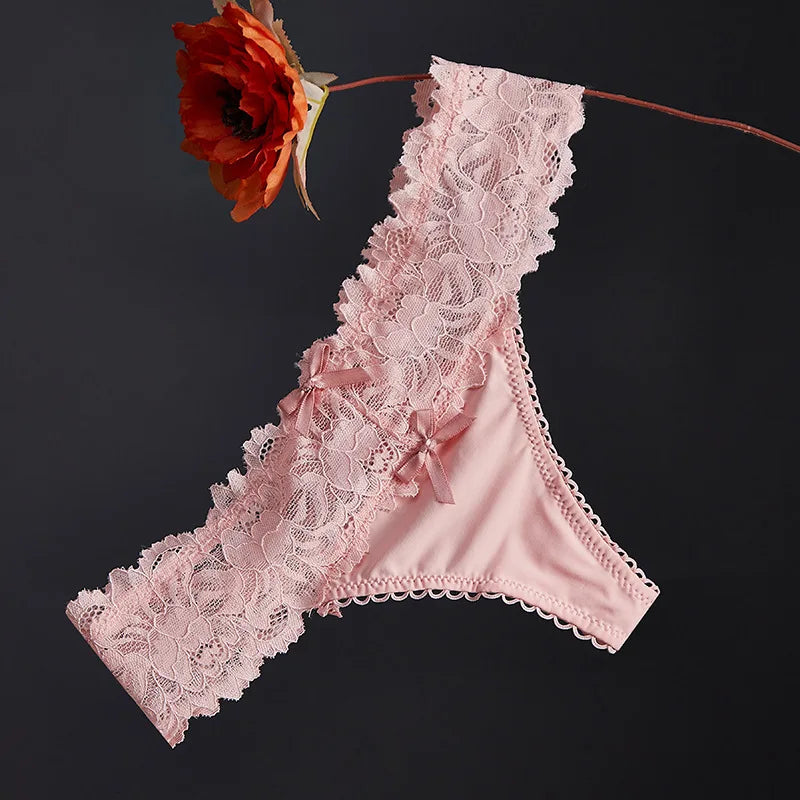 Elisse Lace Thong - vetitus -