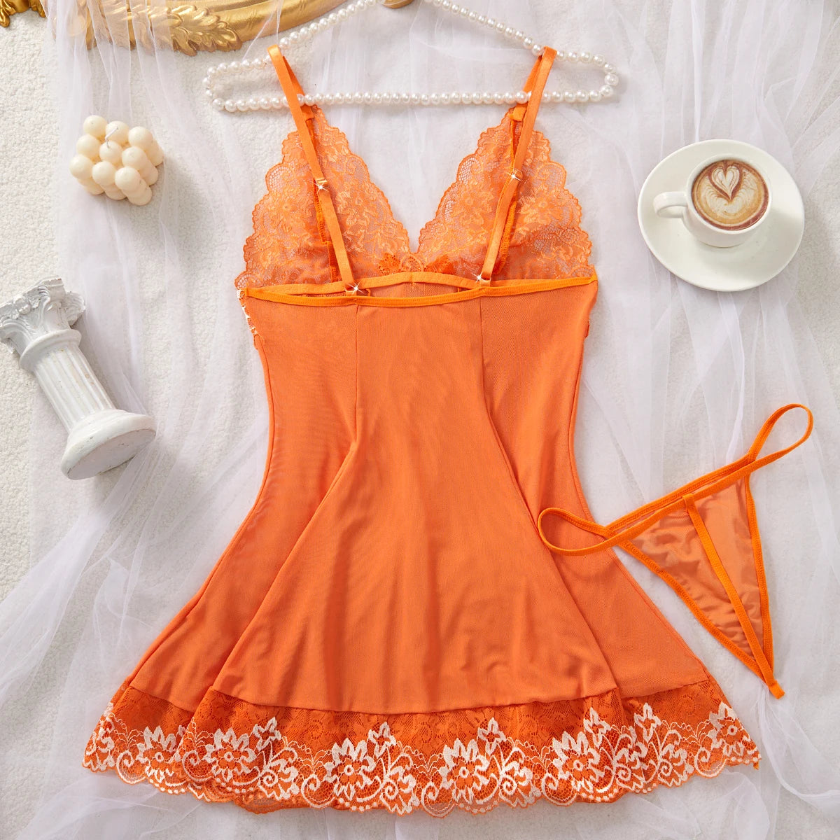 Valencia Lace Babydoll