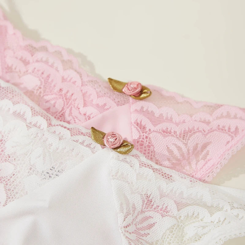 Roselle Lace Thong - vetitus -