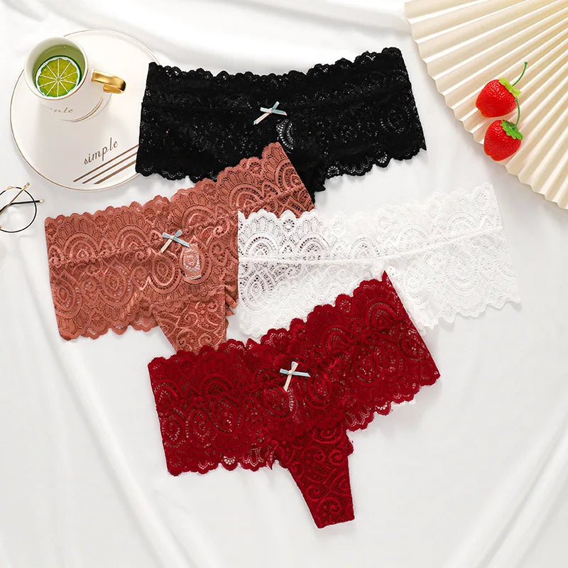 Elaris Lace Thong - vetitus -