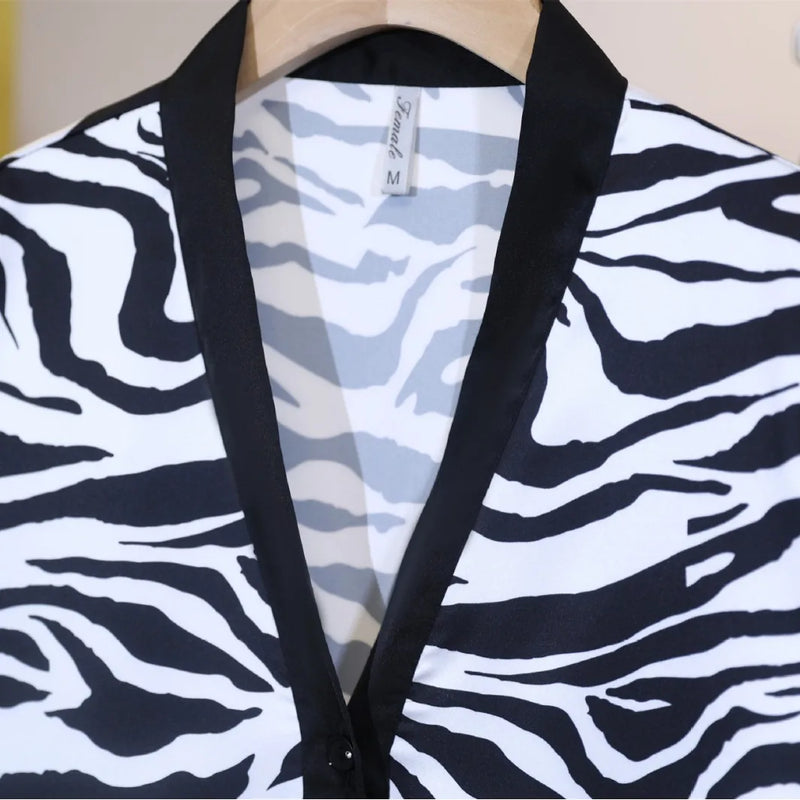 Noir Savanna Pyjama Set