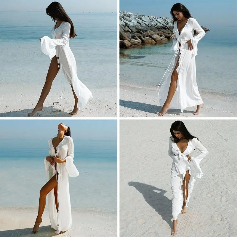 Serena Flow Beach Cover-Up - vetitus -