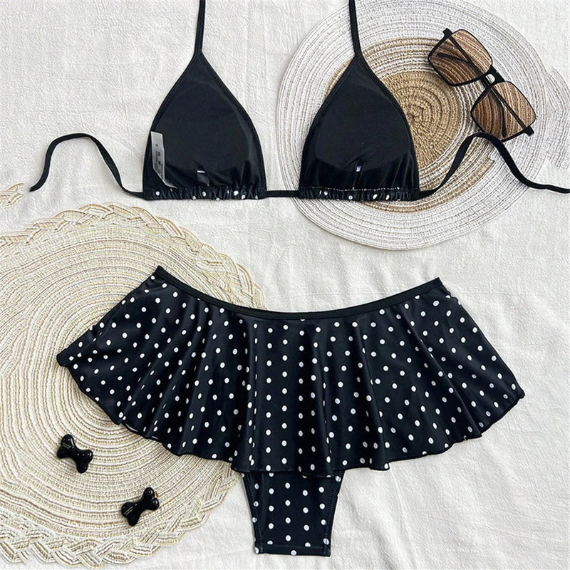 Riviera Polka Bikini Set