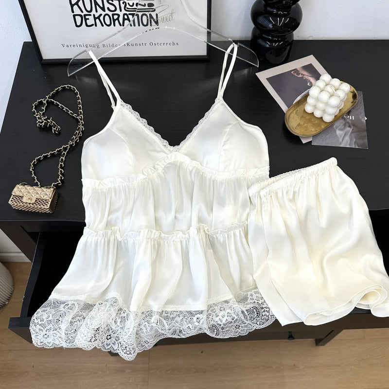 Élodie Lace Lounge Set