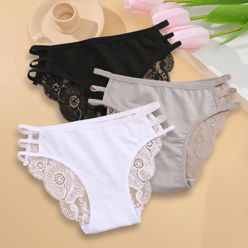 Veloria Strap Lace Brazilian - vetitus -