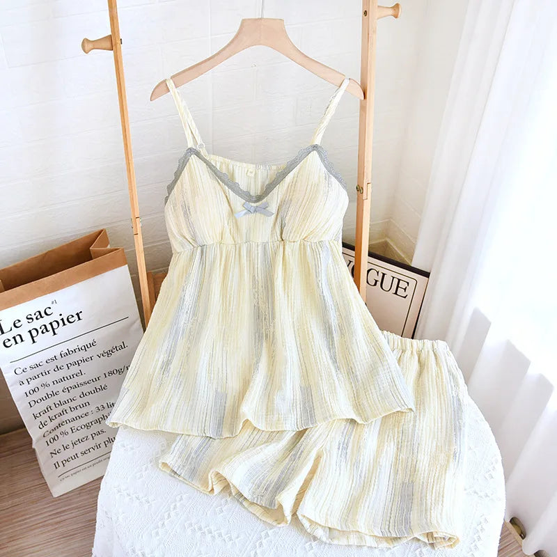 Willow Blossom Cotton Pyjama Set