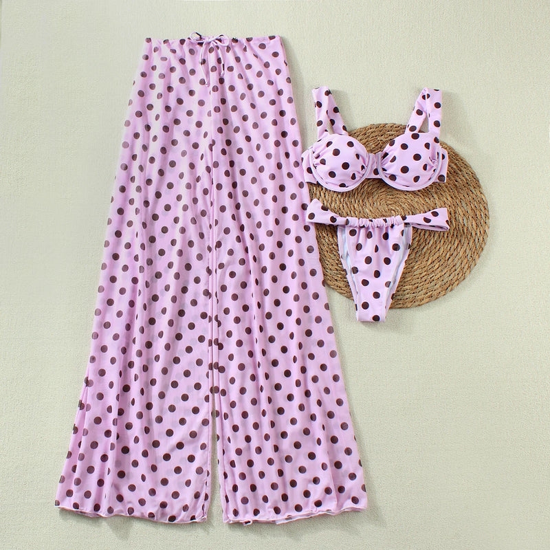 Solenne Three Piece Swim Set