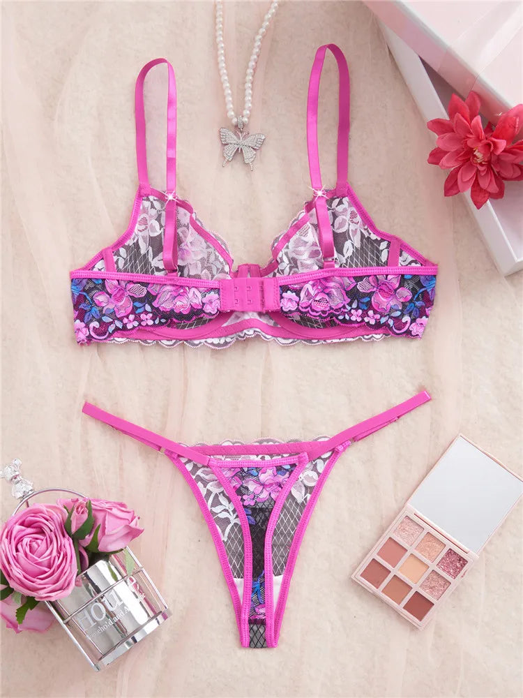 Rosalie Bloom Lingerie Set