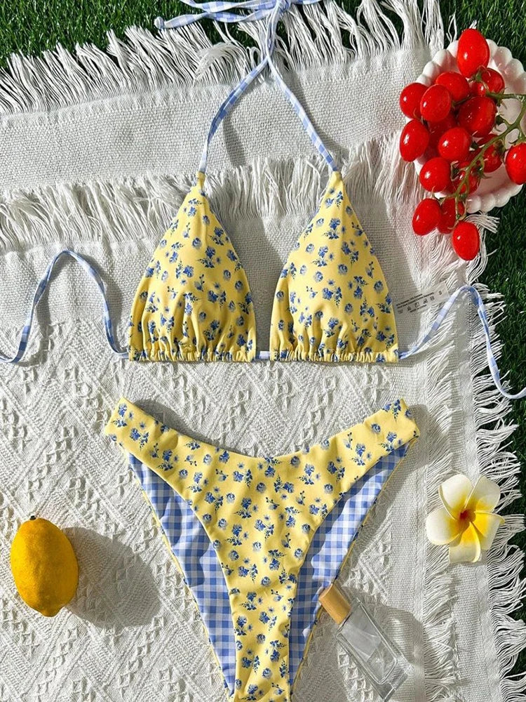 Capri Bloom Bikini Set