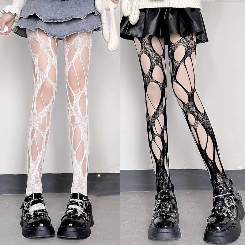 Rogue Lace Tights - vetitus -