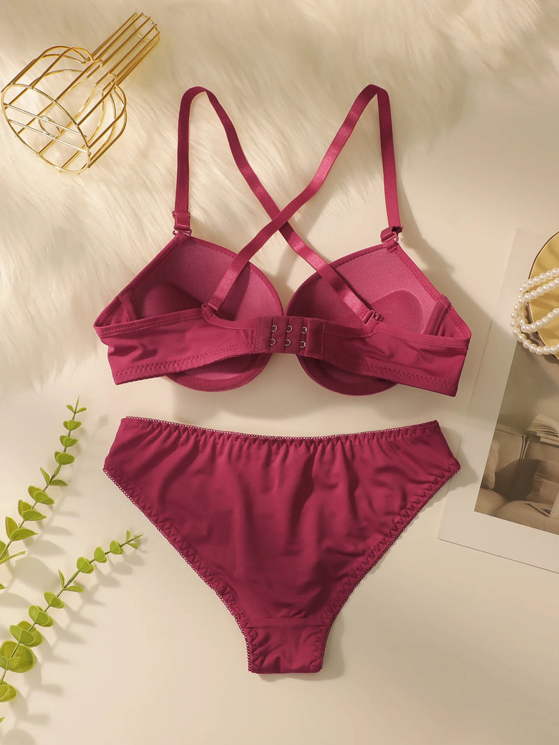 Valora Crossback Bra Set