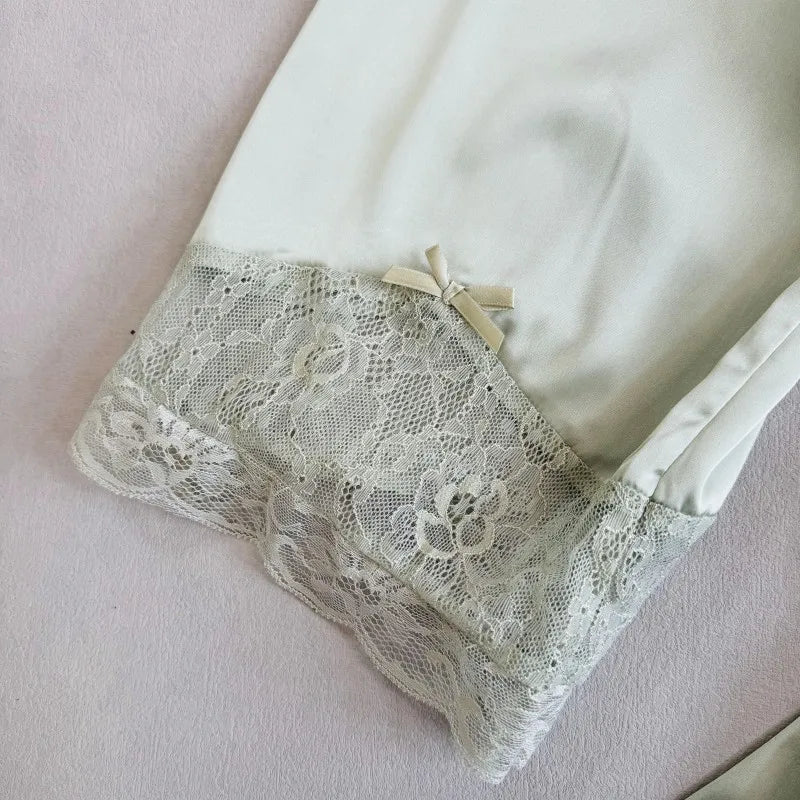 Élan Lace Bridal Robe - vetitus -