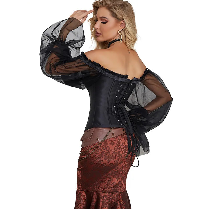 Velmora Off-Shoulder Corset - vetitus -