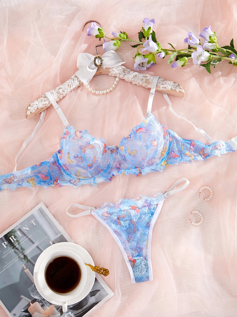 Aurelia Butterfly Lace Set - vetitus -