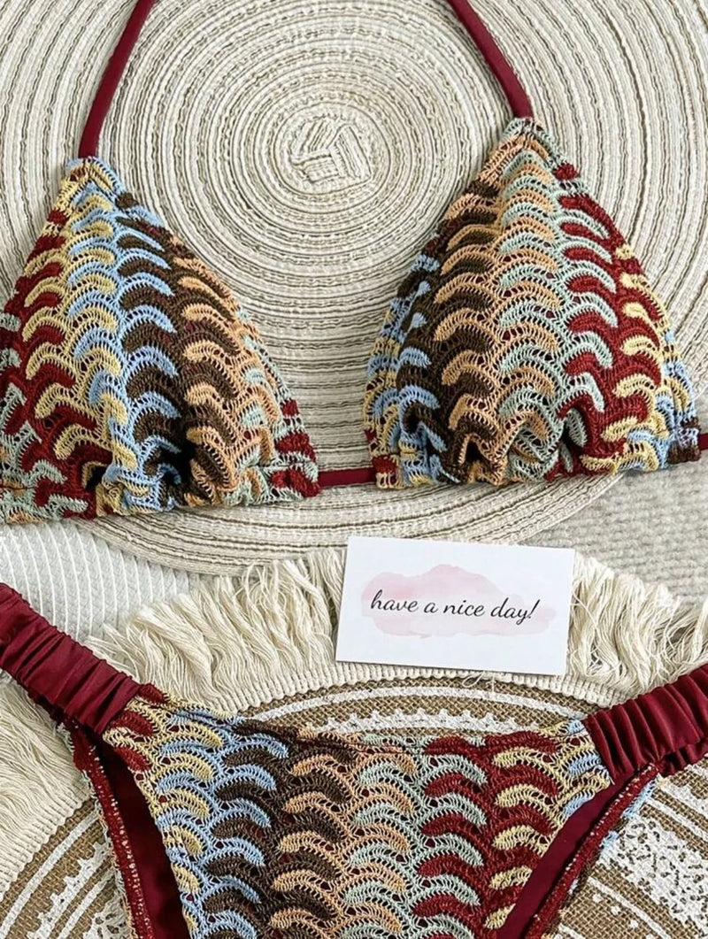 Amalfi Wave Bikini Set