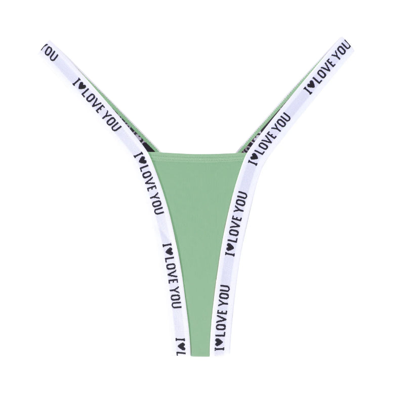 Amara Script Thong - vetitus -