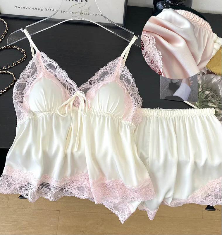 Seraphine Satin Pyjama Set