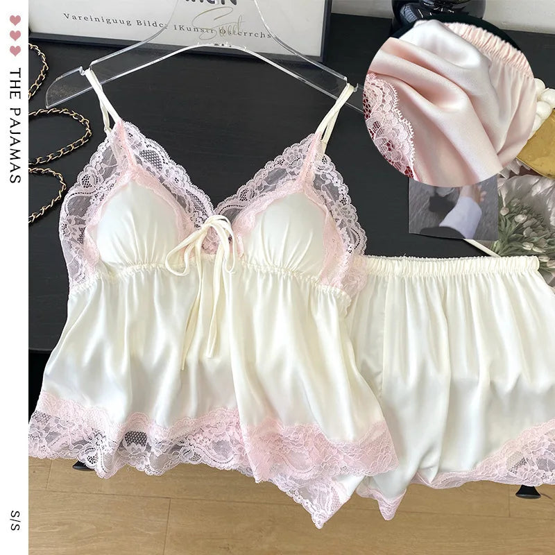 Seraphine Satin Pyjama Set