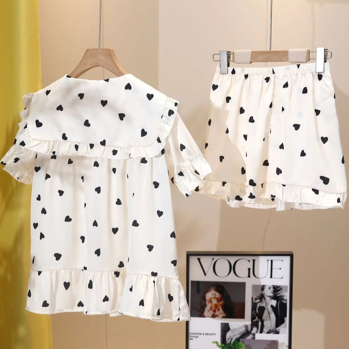 Amorette Heart Pyjama Set
