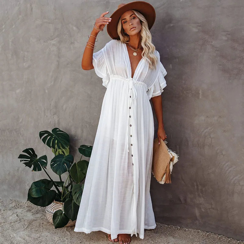 Solene Flow Cover-Up Dress - vetitus -