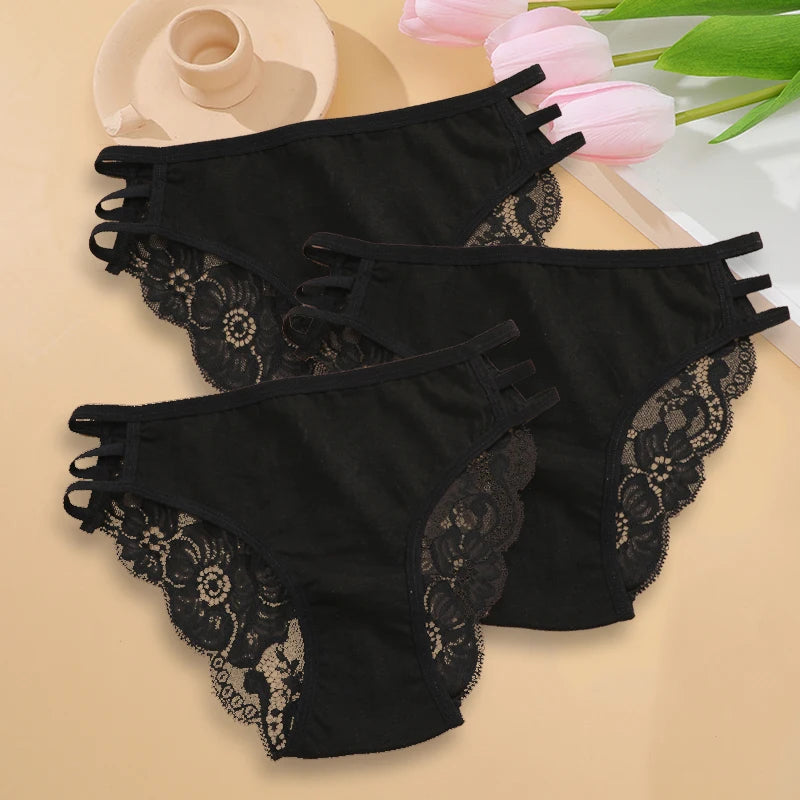 Veloria Strap Lace Brazilian - vetitus -