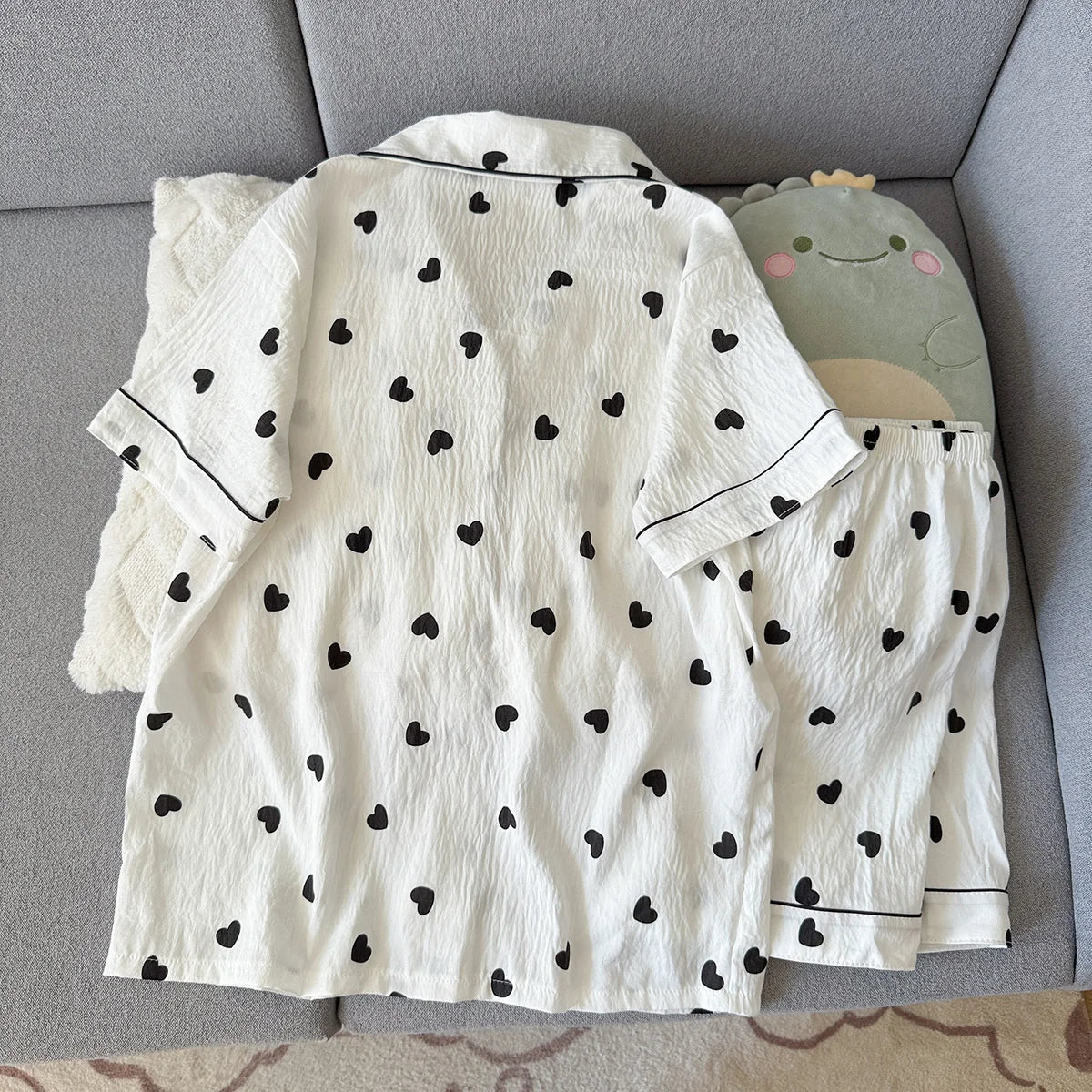 Amorette Heart Pyjama Set